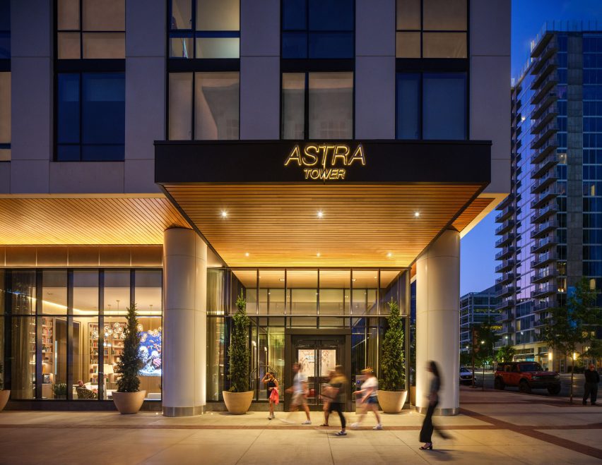 Astra skyscraper tower by HKS