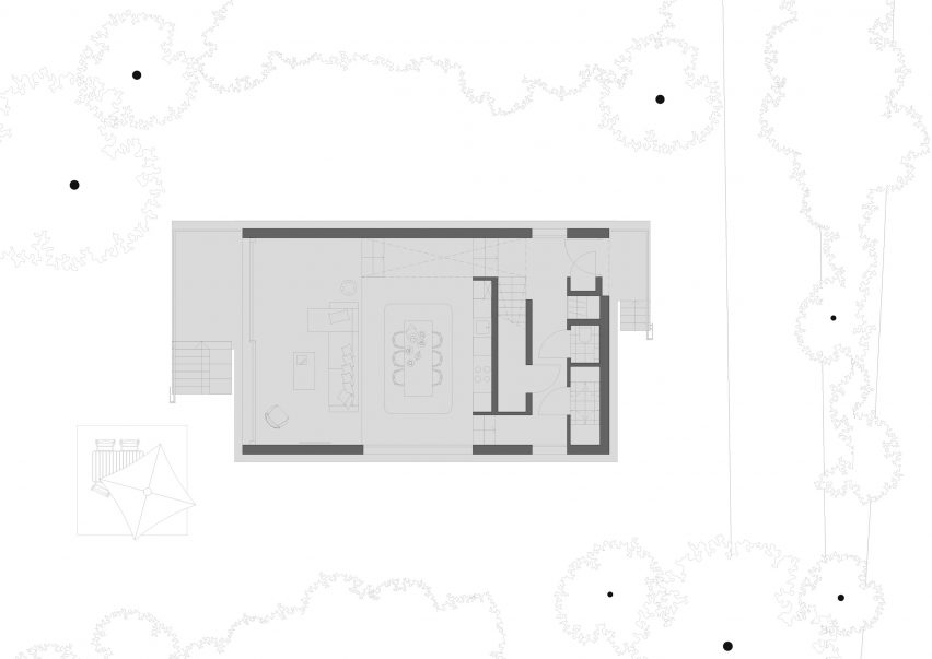 Plan of Cascade by B2A Architects