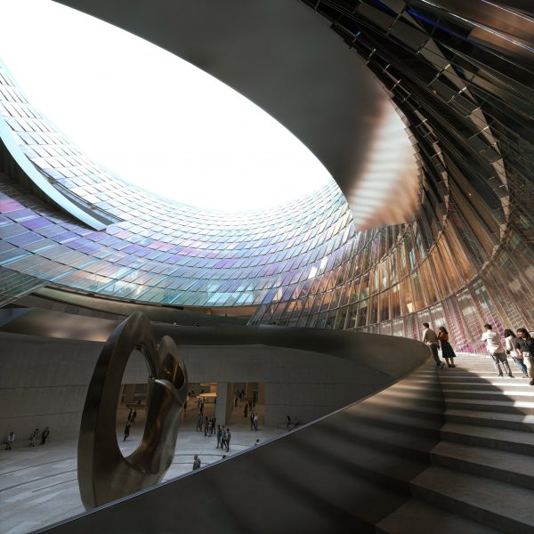 Atrium at Beijing Art Museum by Snøhetta