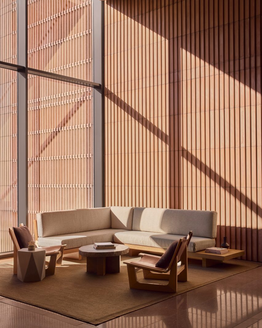 Interior by Workstead in Bergen condo building