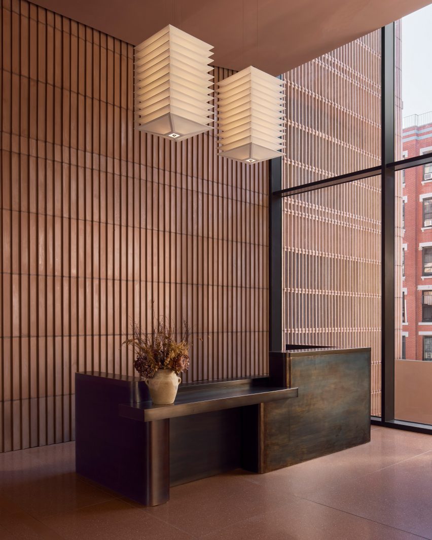 Interior by Workstead in Bergen condo building