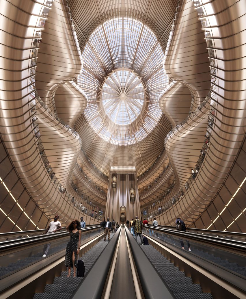 Bishoftu International Airport (BIA) by Zaha Hadid Architects