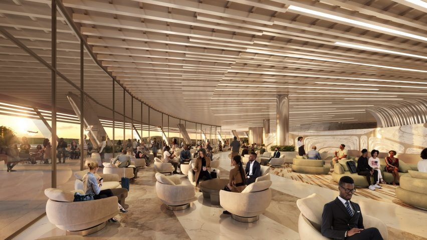 Bishoftu International Airport (BIA) by Zaha Hadid Architects