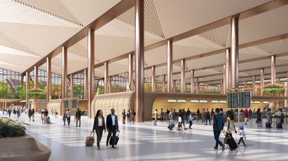 Bishoftu International Airport (BIA) by Zaha Hadid Architects