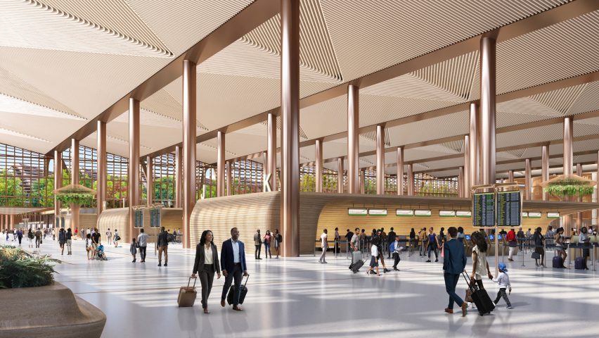 Bishoftu International Airport (BIA) by Zaha Hadid Architects