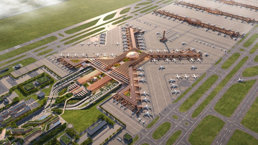 Bishoftu International Airport (BIA) by Zaha Hadid Architects