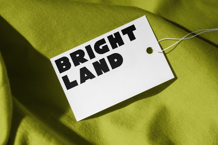 Brightland logo on a label