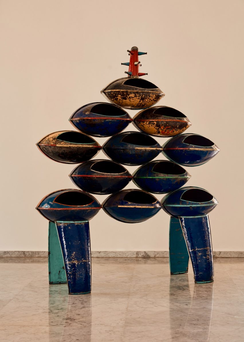 Sculpture by Hamed Ouattara