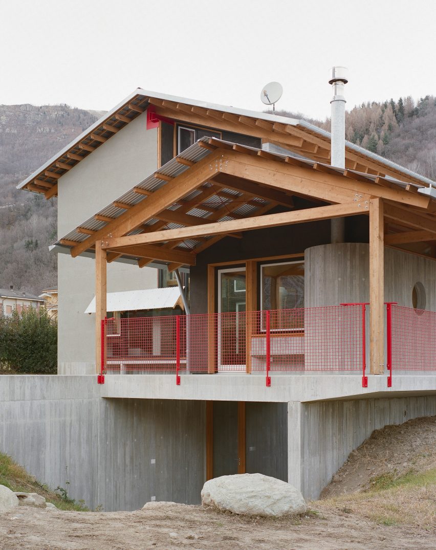 Exterior of Casa BM by Errant Architetture