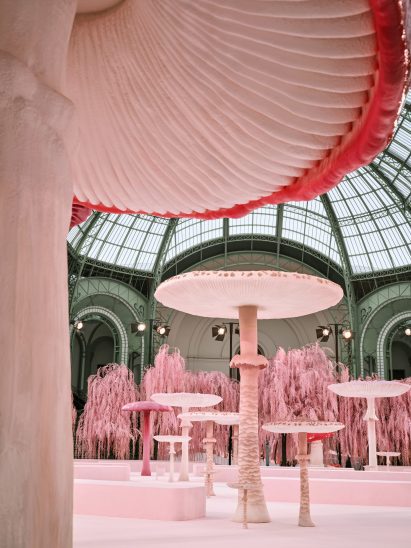 Chanel set design at the Grand Palais