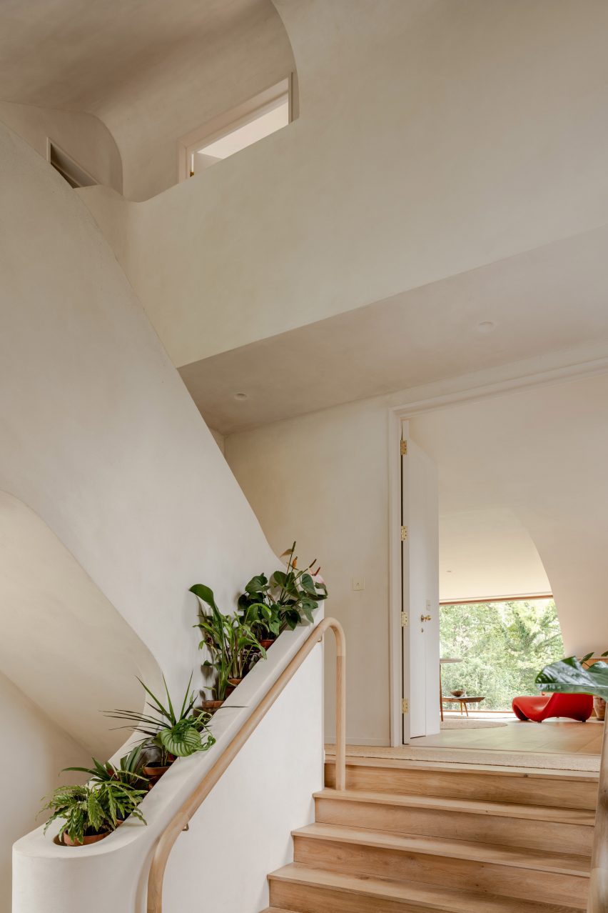 Stairwell in Clay Rise by Templeton Ford