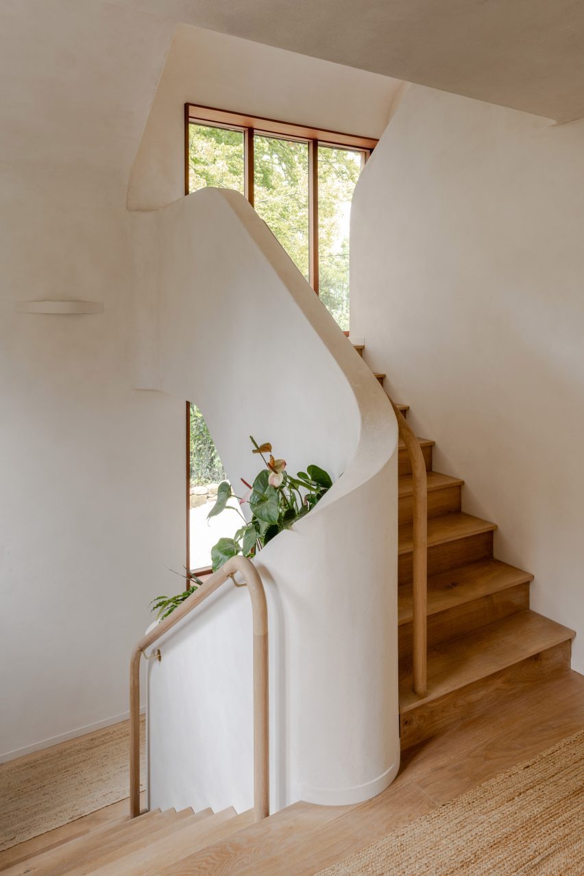 Staircase in Clay Rise by Templeton Ford
