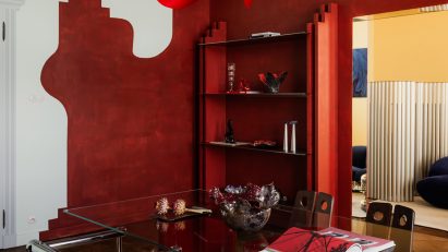 Colour-drenched Poznań apartment highlights “powerful and poetic” Polish design scene