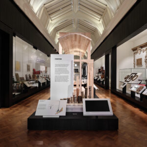 Photo of the dRMM: Building from Forests exhibition