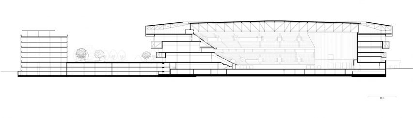 Milano Santagiulia Ice Hockey Arena by David Chipperfield Architects