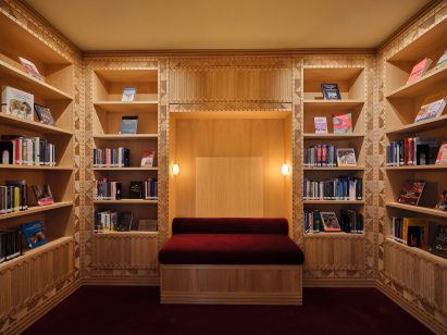 Reading room designed by David/Nicolas