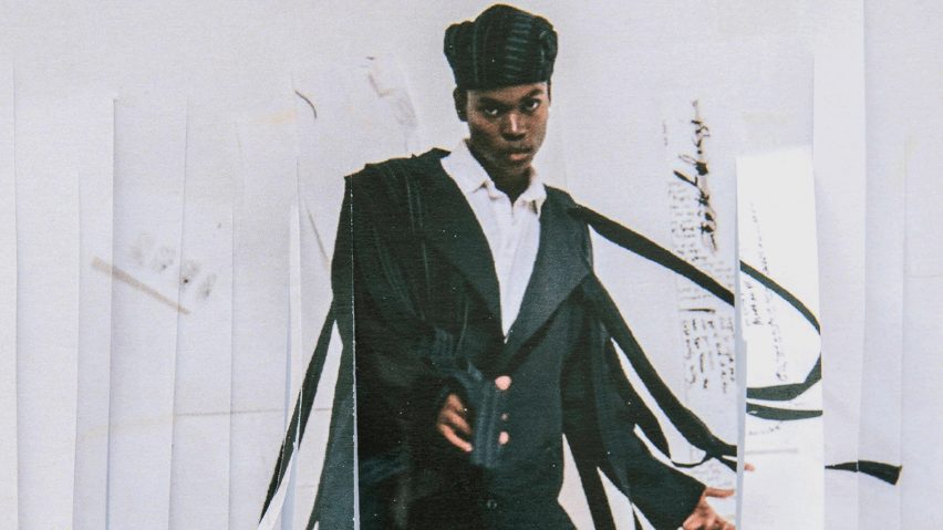 a printed image of a fashion model