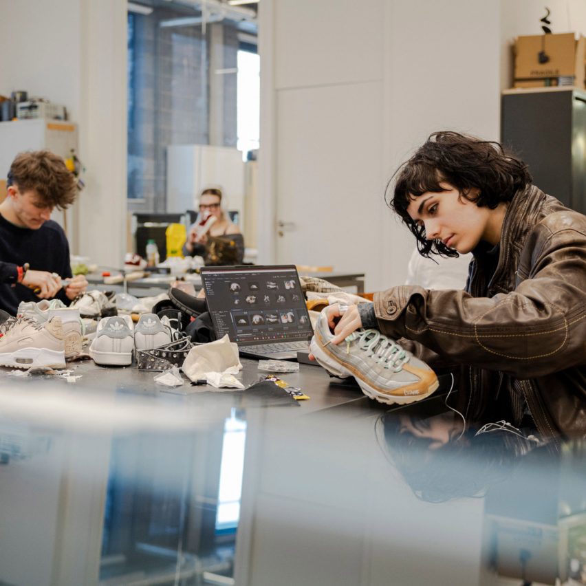 LUCA school of art students