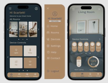 Intuitive Smart Home Control by Kayla Roberts