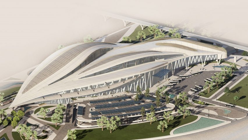Al Wasl Multimodal Transportation Hub in Dubai by Sima Ahmad Zakzak