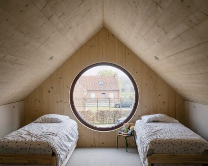 Bedroom interior at house by Felt