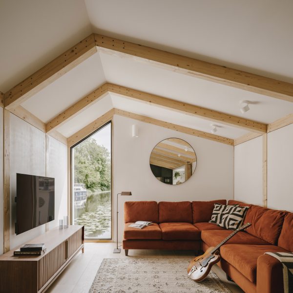 Living room in Float House by TiggColl