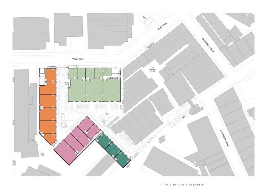Florentia Village Turner Works ground floor plan