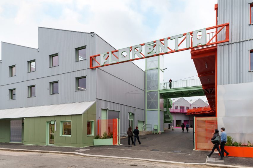 Florentia Village Turner Works creative studios entrance