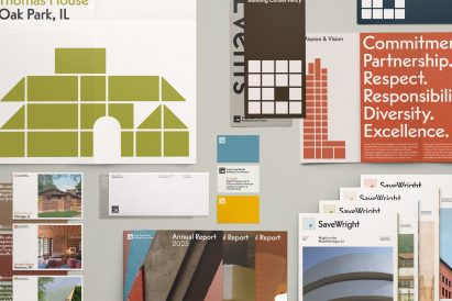 Frank Lloyd Wright rebrand by Order