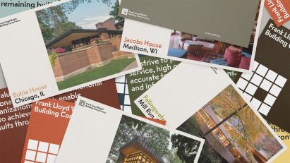 Frank Lloyd Wright rebrand by Order