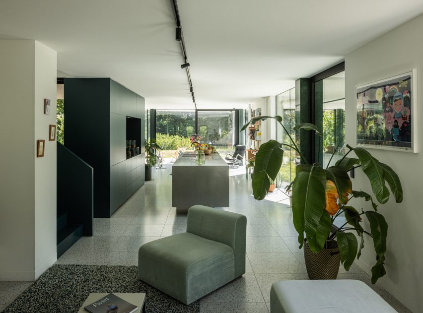 The Garden Pavilion by Studio Okami Architecten interior