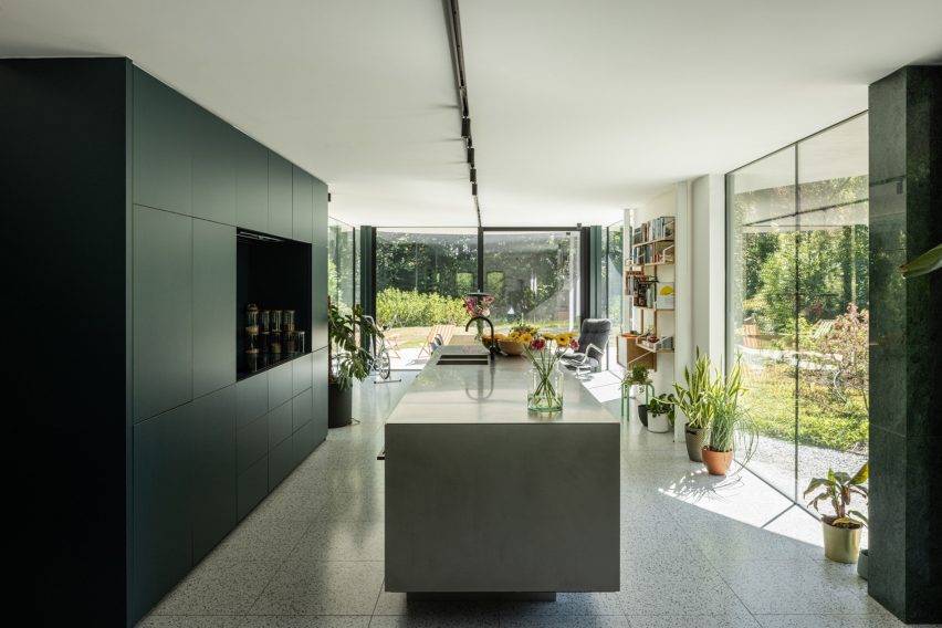 The Garden Pavilion by Studio Okami Architecten interior