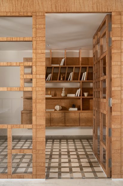 Gingham Dreams apartment in Mumbai by MuseLAB