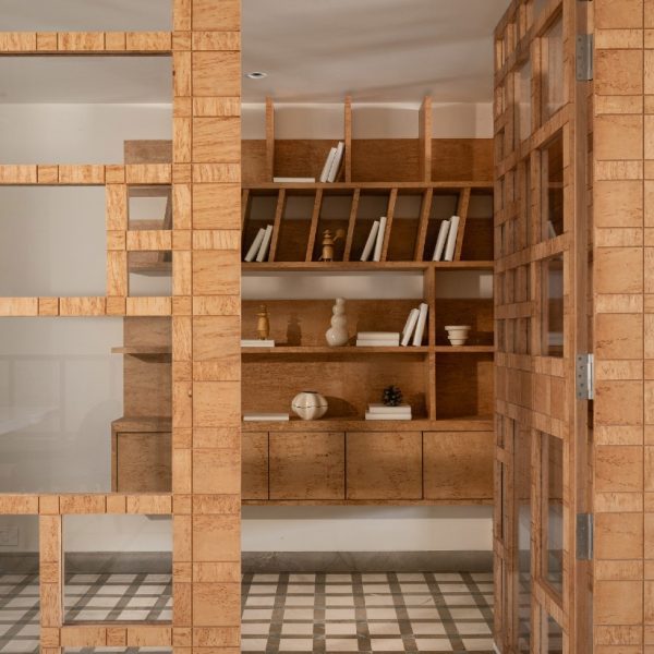 Gingham Dreams apartment in Mumbai by MuseLAB