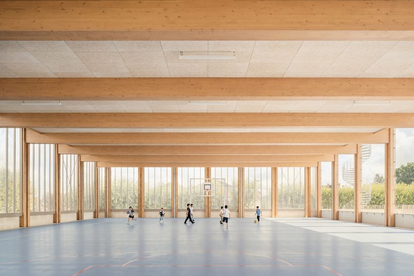 Groupe Scolaire Simone Veil by Le Penhuel & Associés