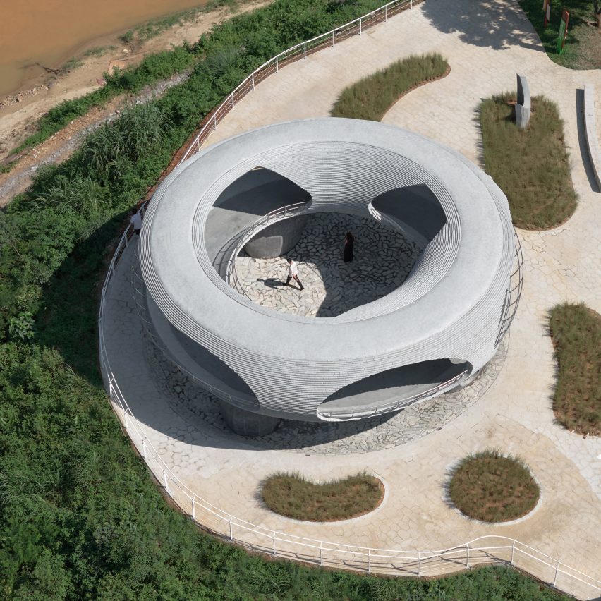 Resting Loop with Views pavilion by HCCH Studio