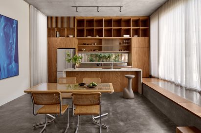 Interior view of Henville Street House by Philip Stejskal Architecture