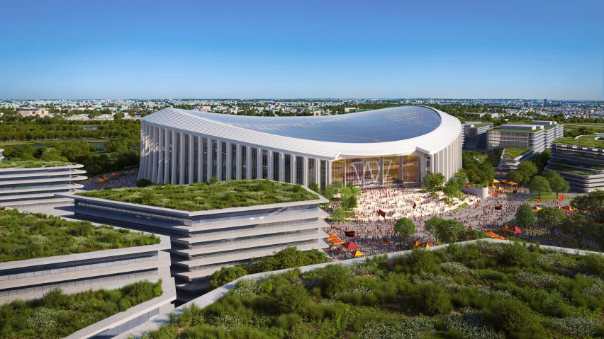 HKS Washington Commanders stadium design