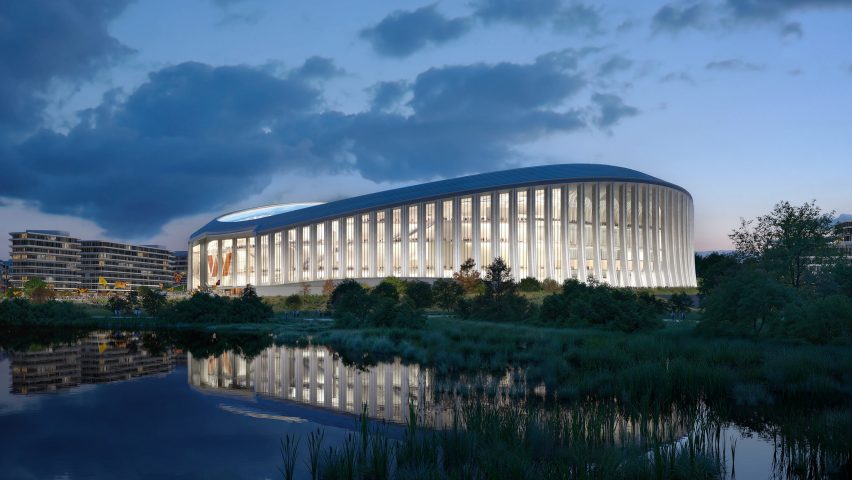 HKS Washington Commanders stadium design