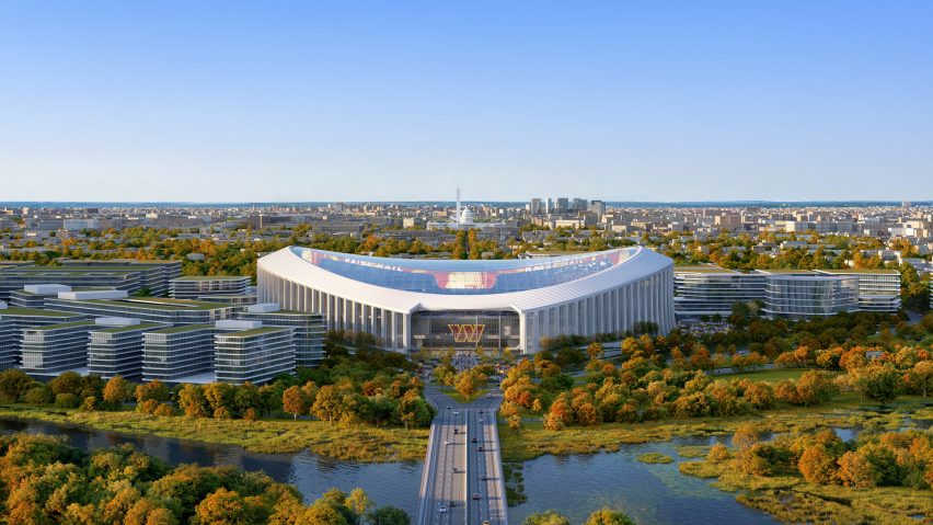 HKS Washington Commanders stadium design