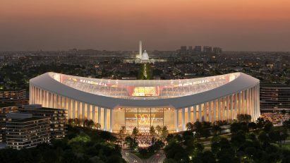 HKS Washington Commanders stadium design