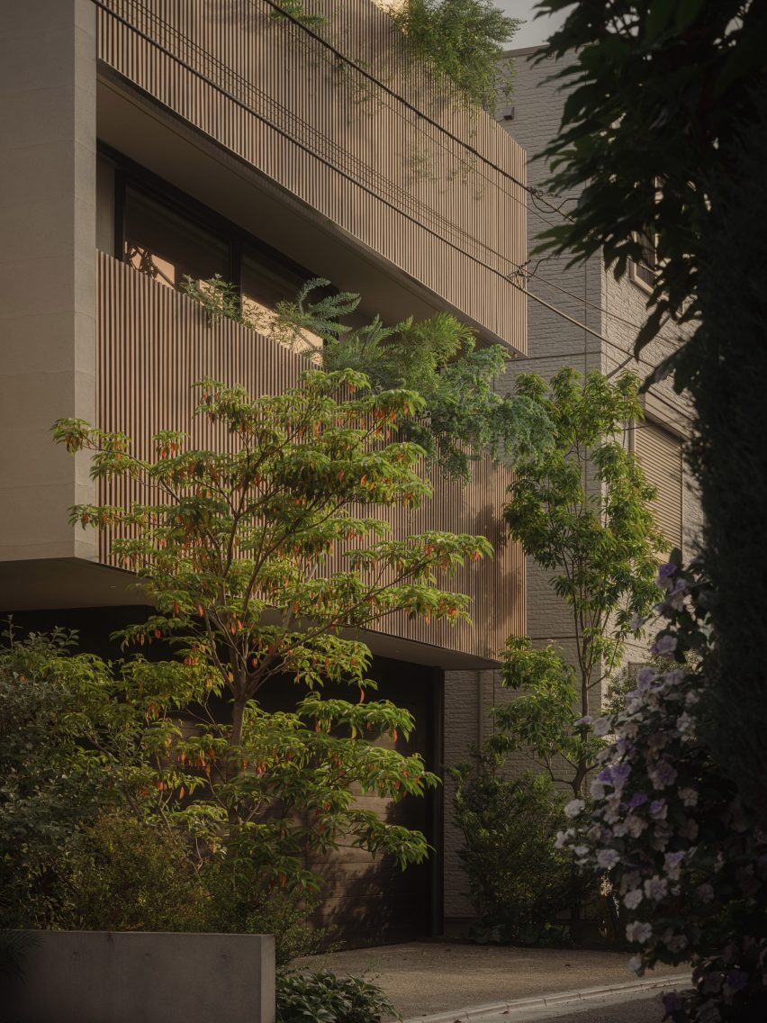 Exterior of House in Minami-Azabu