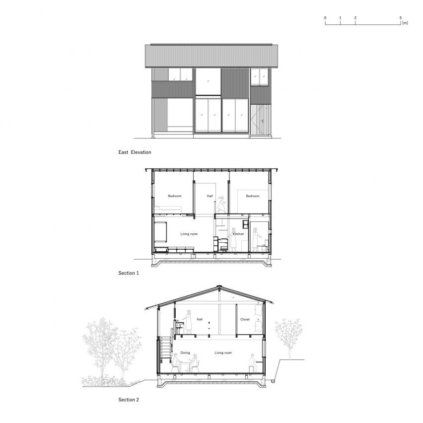 House in Saidera by Akio Isshiki Architects