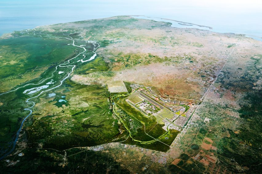 Icolo e Bengo Aerotropolis by Foster + Partners