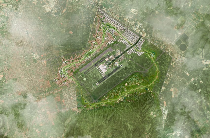 Icolo e Bengo Aerotropolis by Foster + Partners