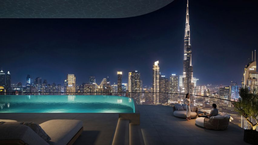 Inaura skyscraper in Dubai by MVRDV