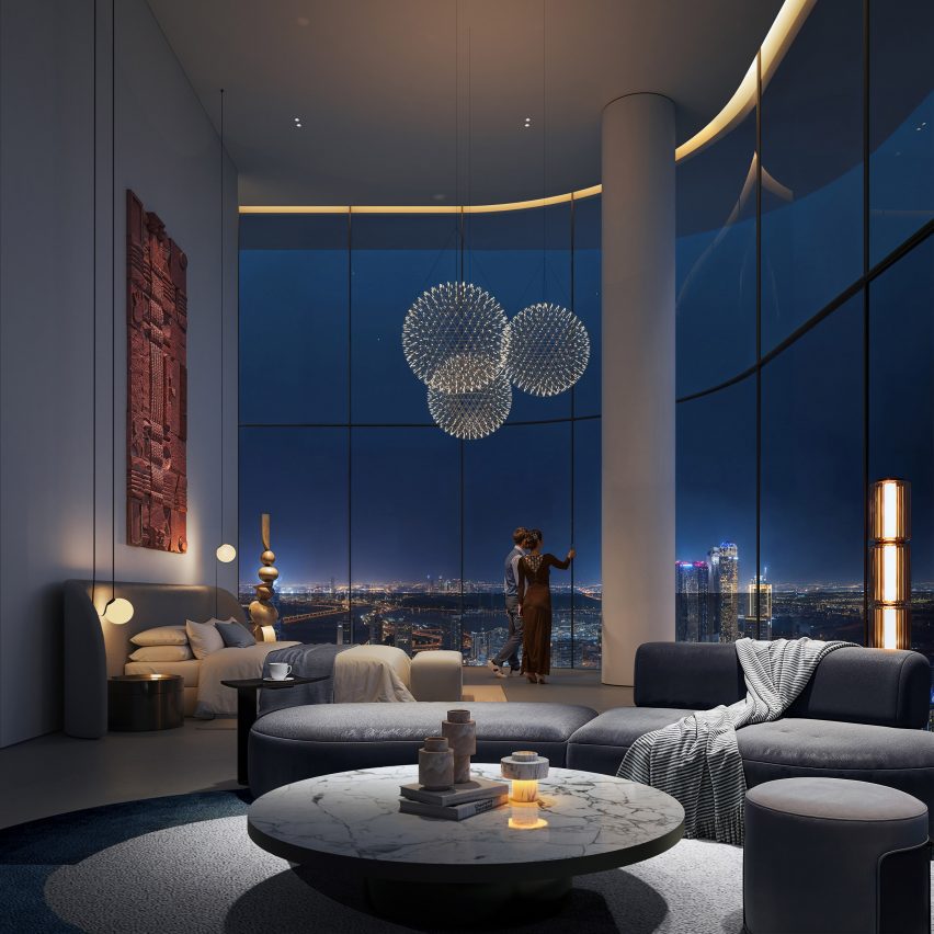 Inaura skyscraper in Dubai by MVRDV