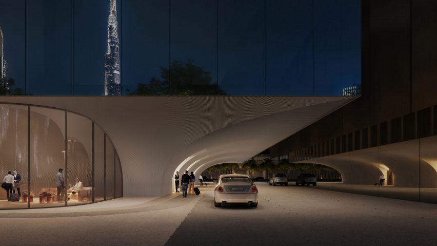 Inaura skyscraper in Dubai by MVRDV