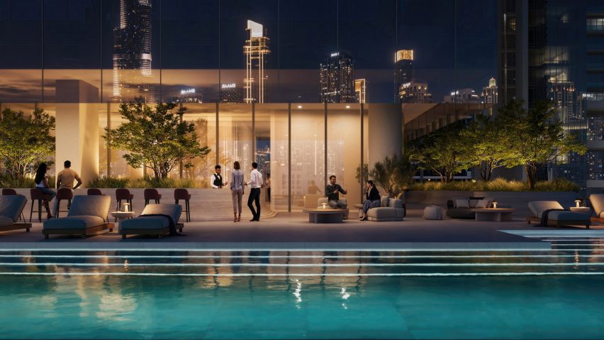 Inaura skyscraper in Dubai by MVRDV