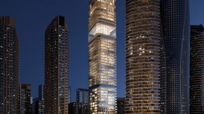 Inaura skyscraper in Dubai by MVRDV